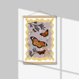 Monarch Butterfly Wall art, magic art print, boho Aesthetic, Butterfly art print, Cottagecore Nature print, moths giclee BFL343