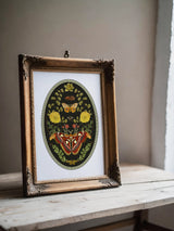 Moths and Nature, botanical illustrations, magic art print, boho Aesthetic, Butterfly art print, Cottagecore Nature print, moths giclee