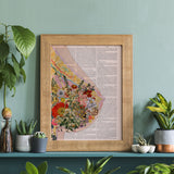 Colourful Breast Print
