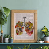 Flowery Lungs Print