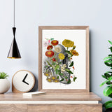 Flowers on Skull print.