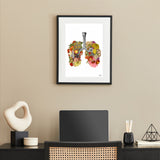 Flowery Lungs Print