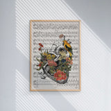 Anatomical Heart Print