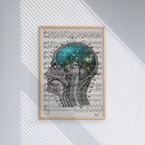 Cosmic Brain Print