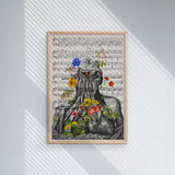 Colourful Flowers Head and Neck Print