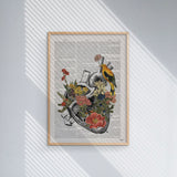 Anatomical Heart Print