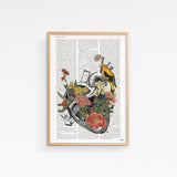 Anatomical Heart Print