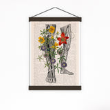 Flowers on my Legs Print