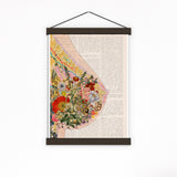 Colourful Breast Print