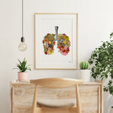 Flowery Lungs Print