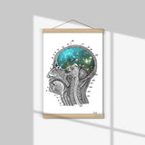 Cosmic Brain Print