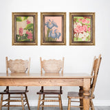 Blue Iris flowers Poster