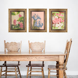 Dotted Begonias Flower Poster