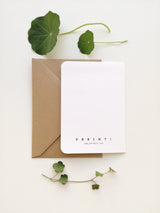 Notecards Set - Thank You Cards - Greeting Cards - Simple Note Cards - Set of 6 - Blank Note Cards - NTC023