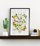 Wild Flowers and butterflies