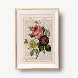 Floral Bouquet of Anemones and Roses