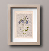Linen flowers bouquet
