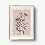 Wild daisies in lilac
