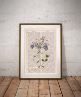 Linen flowers bouquet