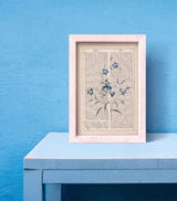 Blue harebell bouquet
