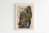 We are Wild, Torso of a woman full of flowers