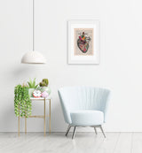 Shiny Heart Print