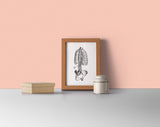 Xmas Svg, Wall art print SALE : Set of six  Black and white Anatomy collection, any six images of your choice with an special price  SET017