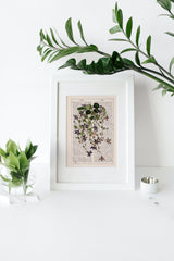 Lilac Bells wild flowers print