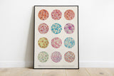 Bacteria Collection. Science student gift.