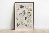 Bees with Blue wild flowers
