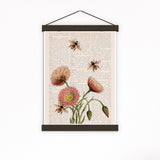 Gift Idea, Christmas gifts for mom, gift Set - Posters Set of 3 - Lavender Flowers and bees - Botanical Art Print - Wild flowers art -SET026