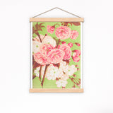 Dotted Begonias Flower Poster