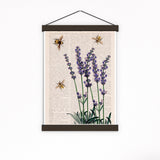 Gift Idea, Christmas gifts for mom, gift Set - Posters Set of 3 - Lavender Flowers and bees - Botanical Art Print - Wild flowers art -SET026