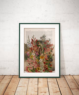 Flowery Vulva Feminist Wall Art