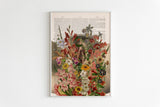Flowery Vulva Feminist Wall Art