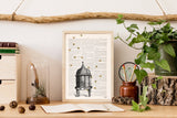 Bee hive Print