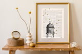 Bee hive Print