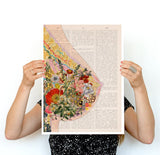 Colourful Breast Print
