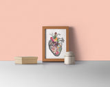 Shiny Heart Print
