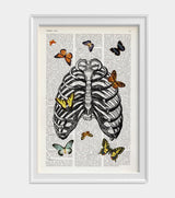 Butterflies in rib cage