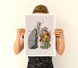 Springtime breathe art collage