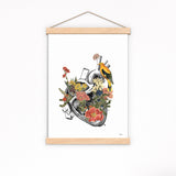 Anatomical Heart Print