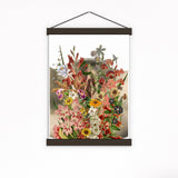Flowery Vulva Feminist Wall Art