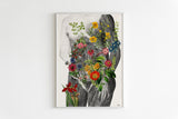 We are Wild, Torso of a woman full of flowers