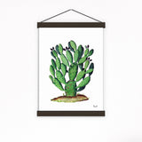 Opuntia Cactus art print