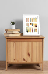 Sample tubes Collection Science Art