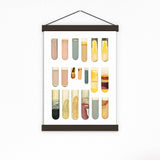 Sample tubes Collection Science Art