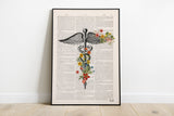 Caduceus Art Print