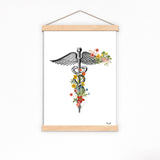 Caduceus Art Print