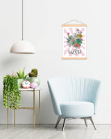 Wall Art Floral Heart
